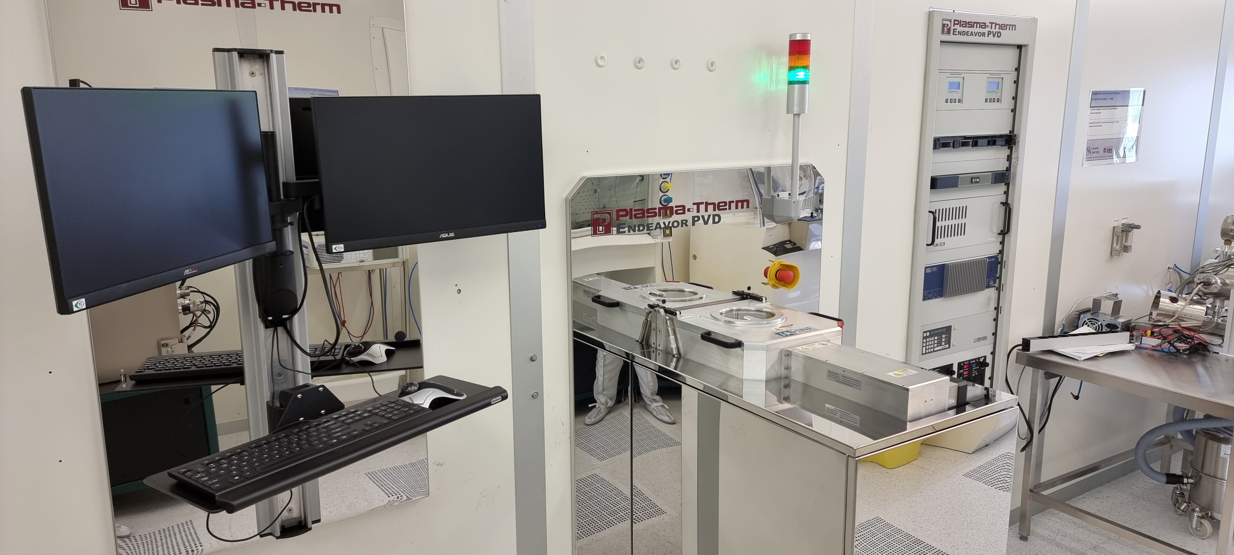 Picture of AlN sputter